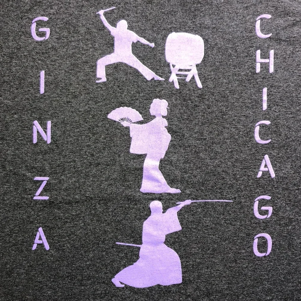 Ginza Chicago 3 for 15 SALE CLEARANCE Gray T-Shirt Medium - Picture 3 of 6